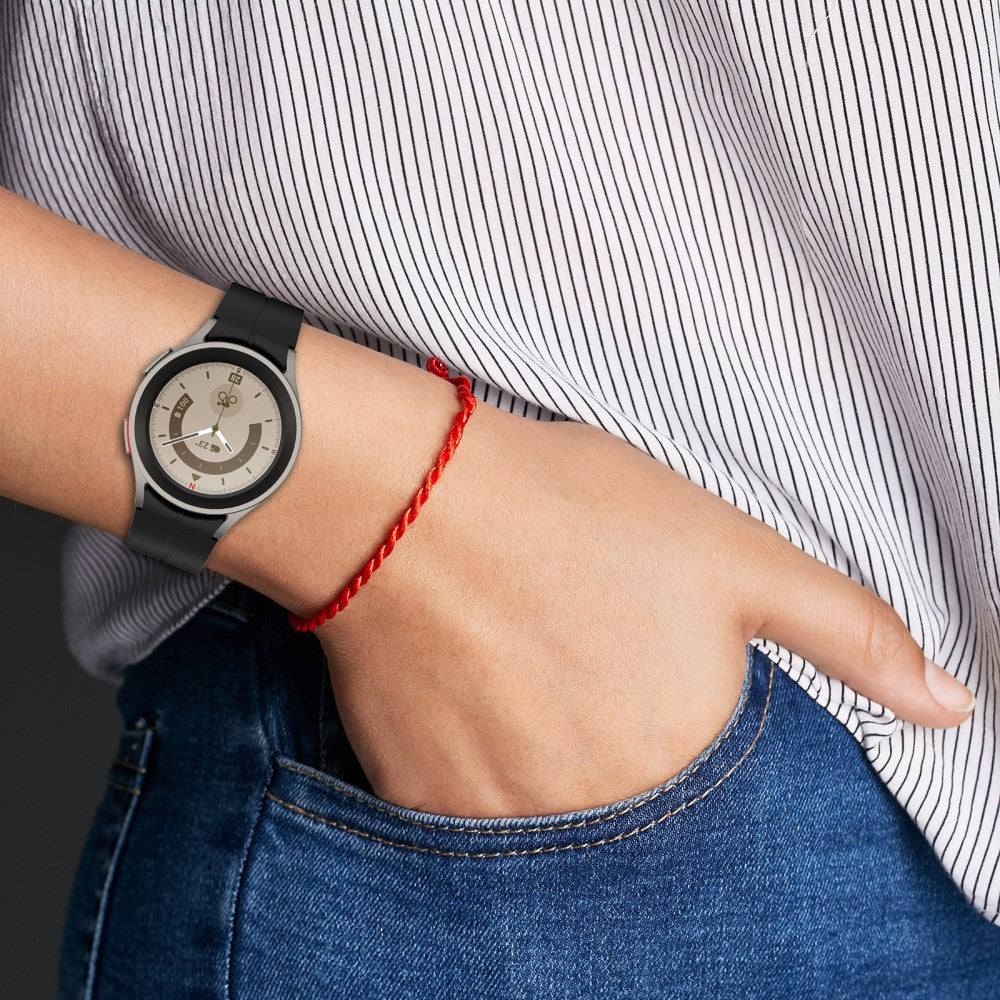 Vildt Cool Silikone Universal Rem passer til Smartwatch - Hvid#serie_2