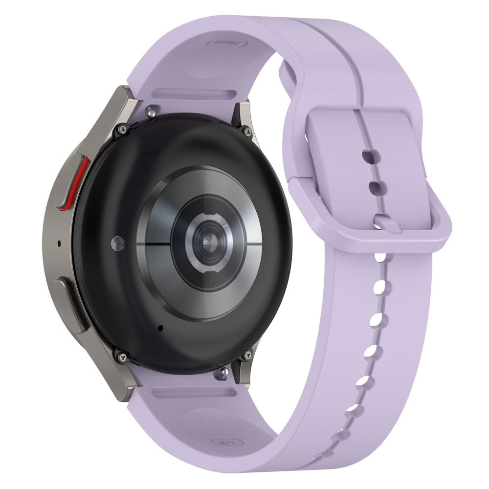 20mm silicone groove strap for Samsung Galaxy Watch 6 / 5 / 4 / 3 (41mm) - Purple#serie_8