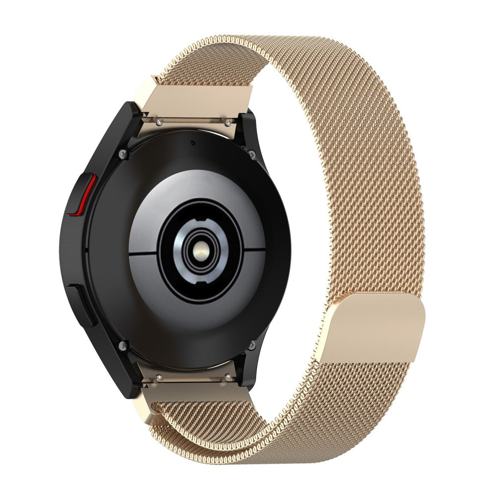 Milanese stainless steel strap for Samsung Galaxy Watch 6 / 5 / 4 - Champagne Gold#serie_3