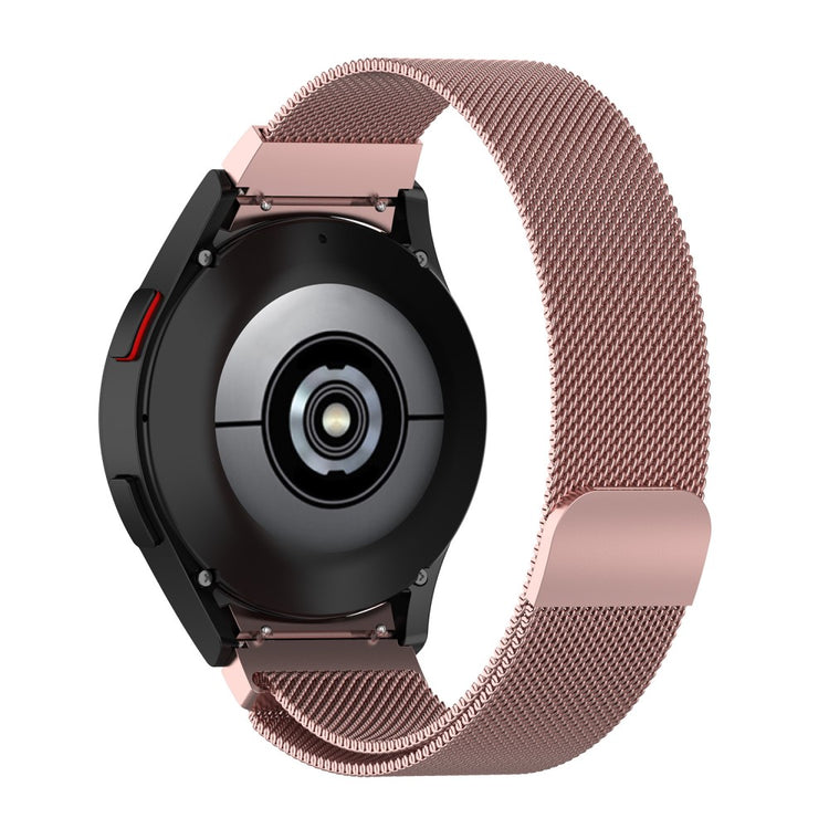 Milanese stainless steel strap for Samsung Galaxy Watch 6 / 5 / 4 - Rose Pink#serie_7