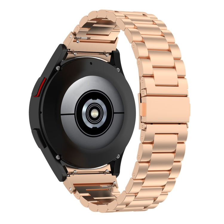 3-Bead stainless steel strap for Samsung Galaxy Watch 6 / 5 / 4 - Rose Gold#serie_4