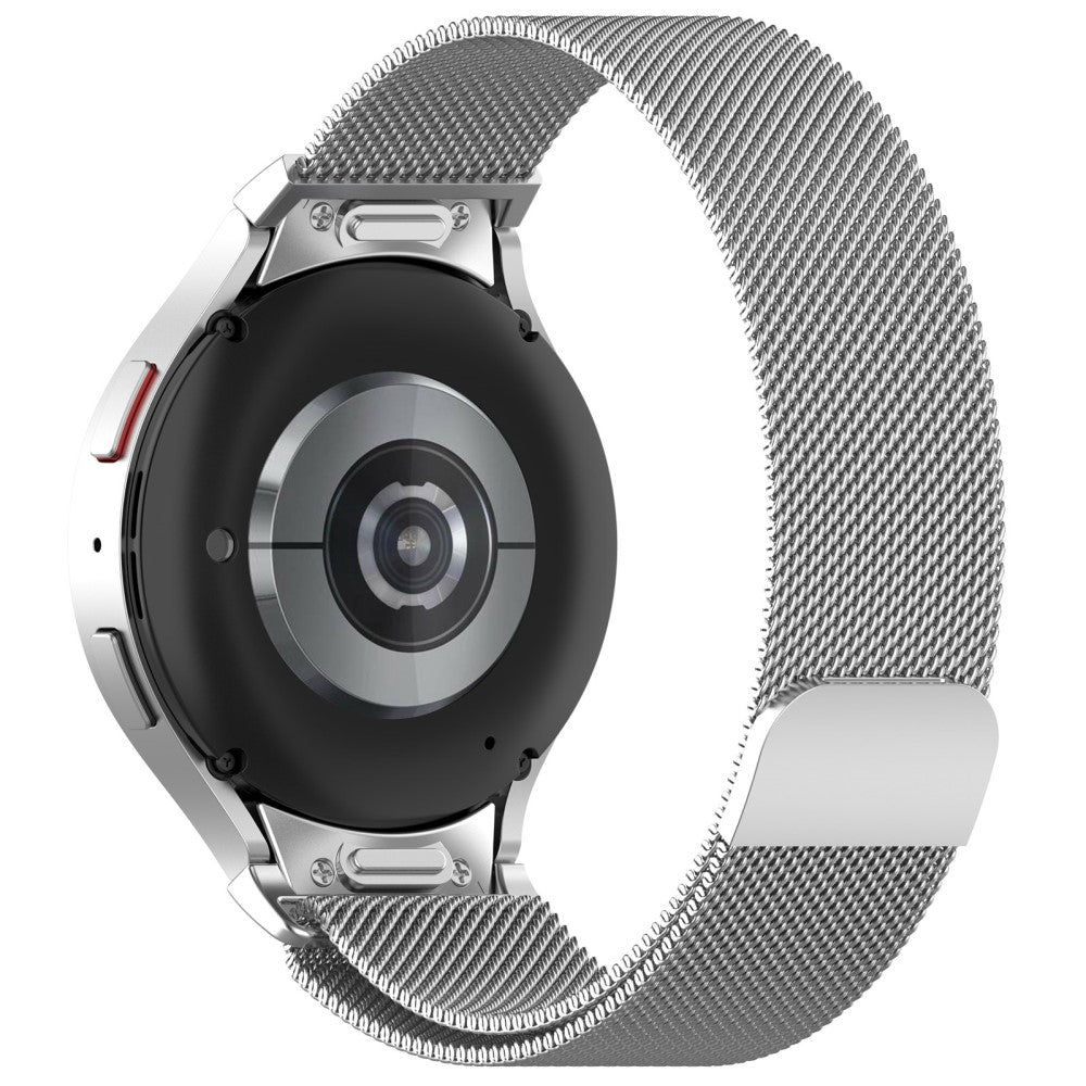 Samsung Galaxy Watch 6 / 5 / 4 milanese stainless steel strap - Silver#serie_1