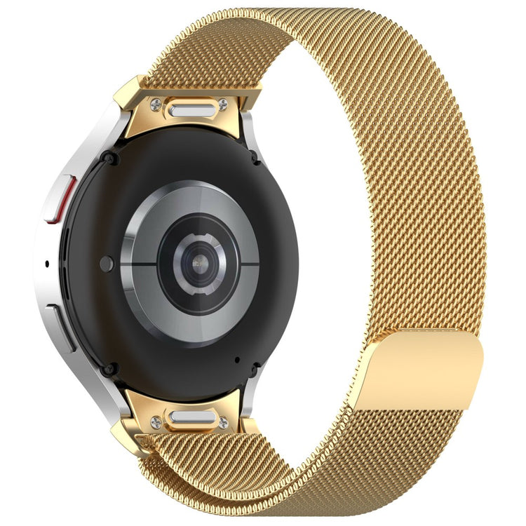 Samsung Galaxy Watch 6 / 5 / 4 milanese stainless steel strap - Gold#serie_3