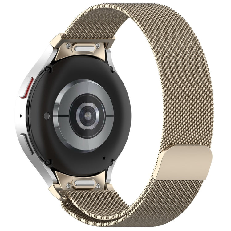 Samsung Galaxy Watch 6 / 5 / 4 milanese stainless steel strap - Starlight#serie_8
