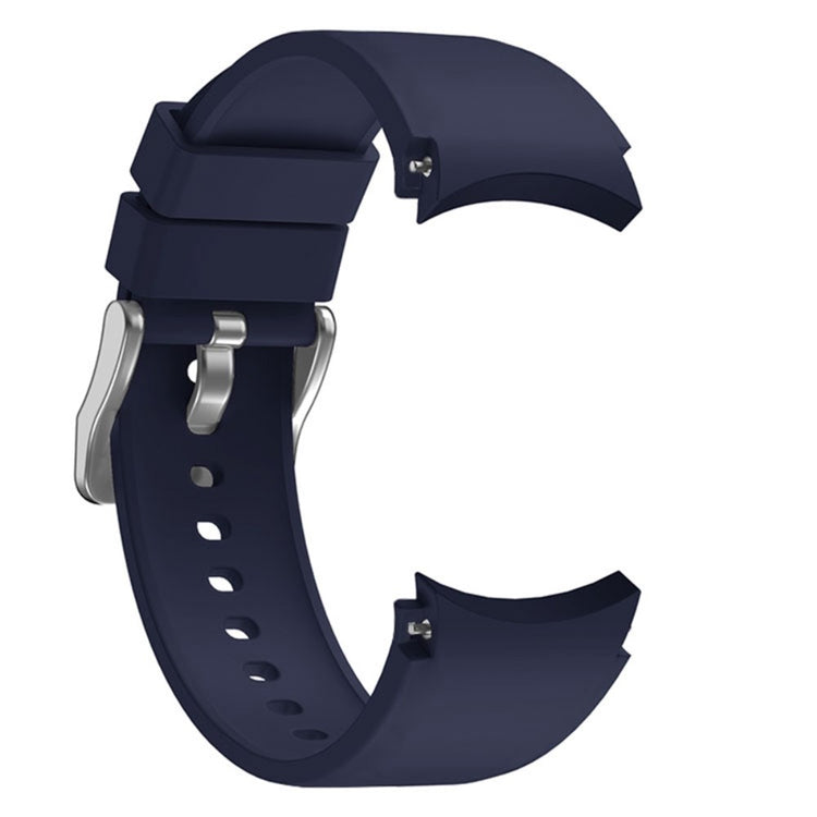 Pænt Metal Og Silikone Universal Rem passer til Samsung Smartwatch - Blå#serie_10