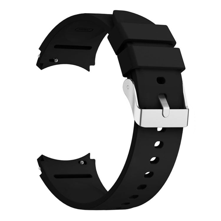 Pænt Metal Og Silikone Universal Rem passer til Samsung Smartwatch - Sort#serie_2