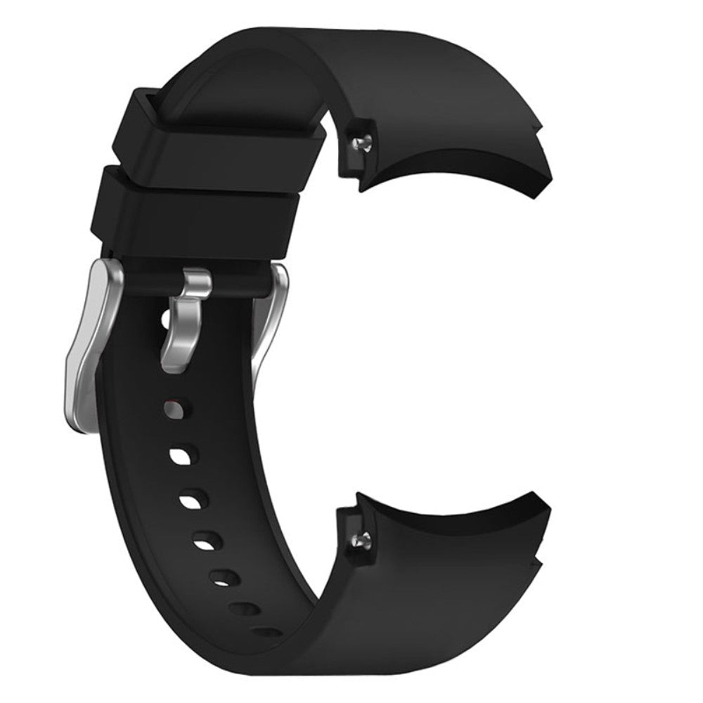 Pænt Metal Og Silikone Universal Rem passer til Samsung Smartwatch - Sort#serie_2