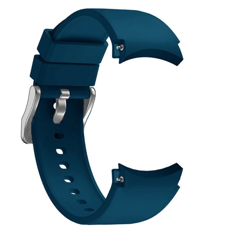 Pænt Metal Og Silikone Universal Rem passer til Samsung Smartwatch - Blå#serie_9