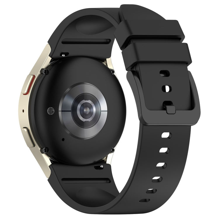 20mm Samsung Galaxy Watch 6 / 6 Classic / 4 / 4 Classic silicone strap - Black#serie_1