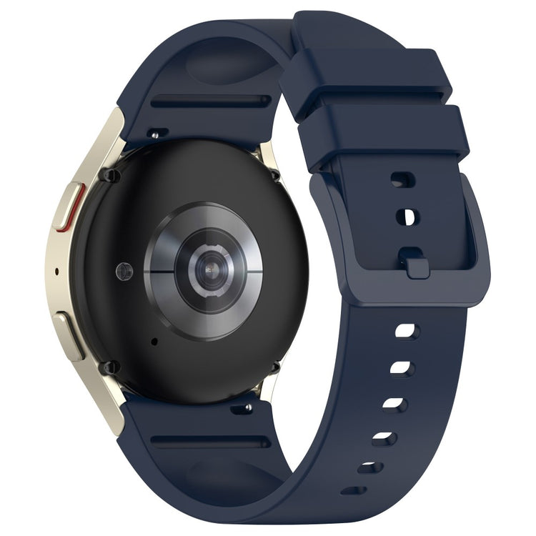 20mm Samsung Galaxy Watch 6 / 6 Classic / 4 / 4 Classic silicone strap - Midnight Blue#serie_12