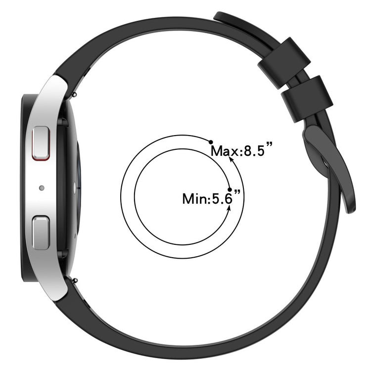 20mm Samsung Galaxy Watch 6 / 6 Classic / 4 / 4 Classic silicone strap - Yellow#serie_4