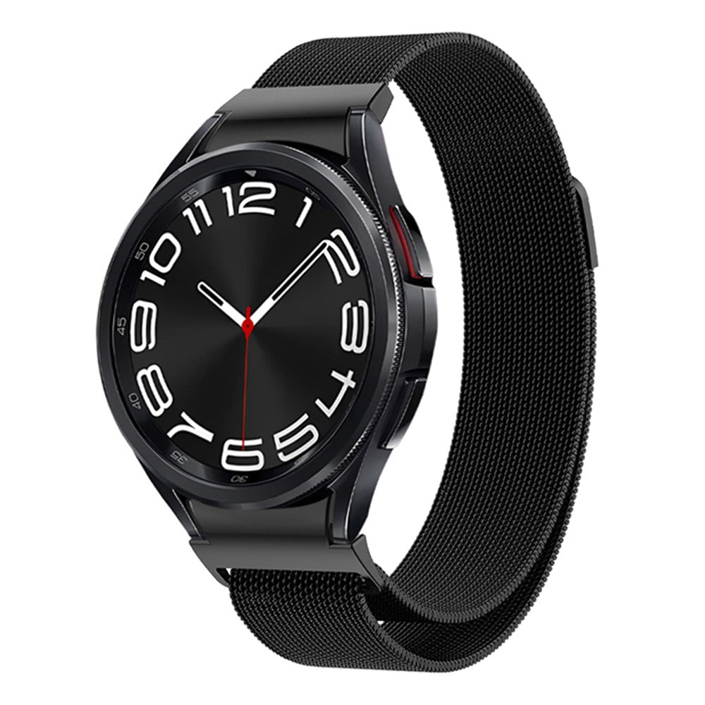 Fremragende Metal Universal Rem passer til Samsung Smartwatch - Sort#serie_3