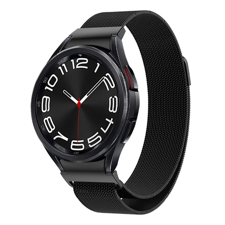 Fremragende Metal Universal Rem passer til Samsung Smartwatch - Sort#serie_3