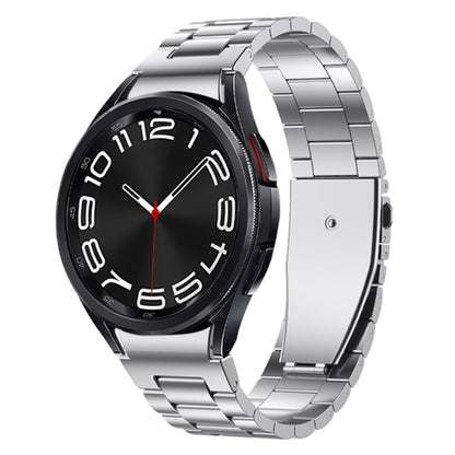 Super Flot Metal Universal Rem passer til Samsung Smartwatch - Sølv#serie_4