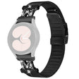Samsung Galaxy Watch 6 / 6 Classic rhinestone décor stainless steel strap with connector