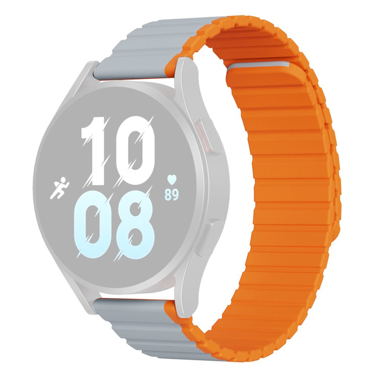 Fremragende Silikone Universal Rem passer til Smartwatch - Orange#serie_5
