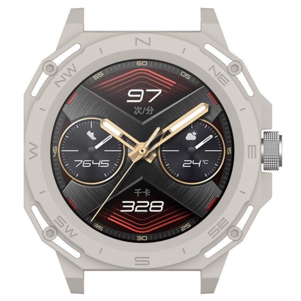 Beskyttende Plastik Bumper passer til Huawei Watch GT Cyber - Hvid#serie_8