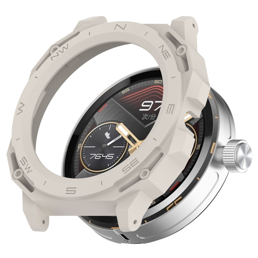 Beskyttende Plastik Bumper passer til Huawei Watch GT Cyber - Hvid#serie_8