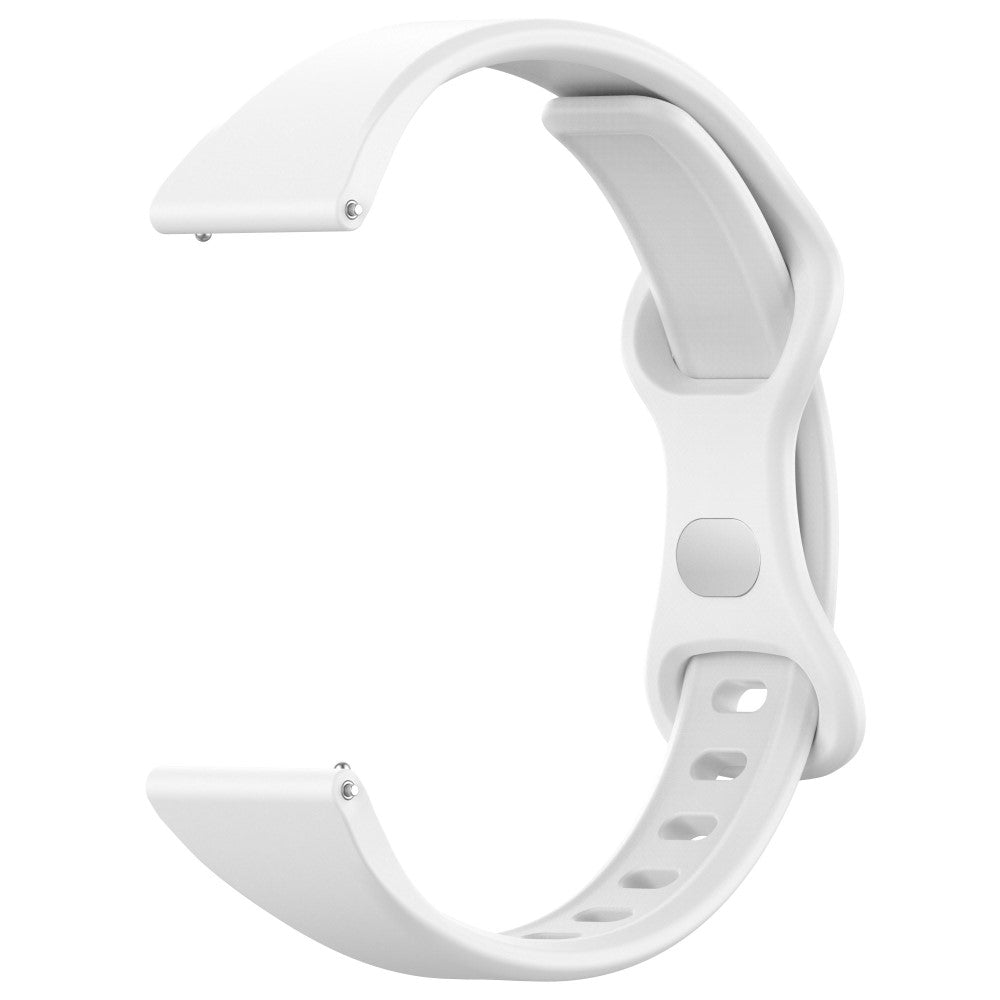 Superflot Silikone Universal Rem passer til Smartwatch - Hvid#serie_2