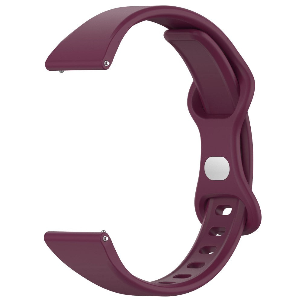 Superflot Silikone Universal Rem passer til Smartwatch - Rød#serie_4