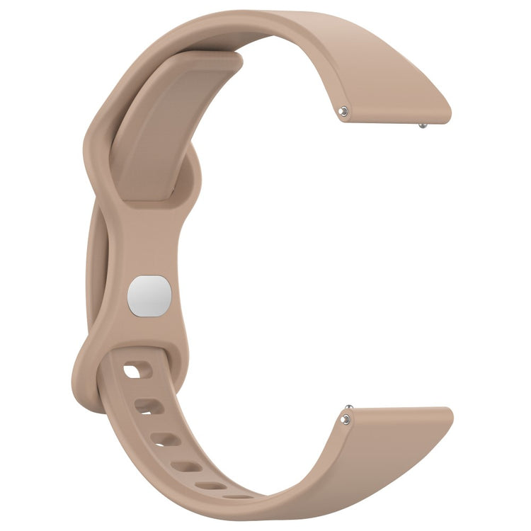 Superflot Silikone Universal Rem passer til Smartwatch - Brun#serie_7