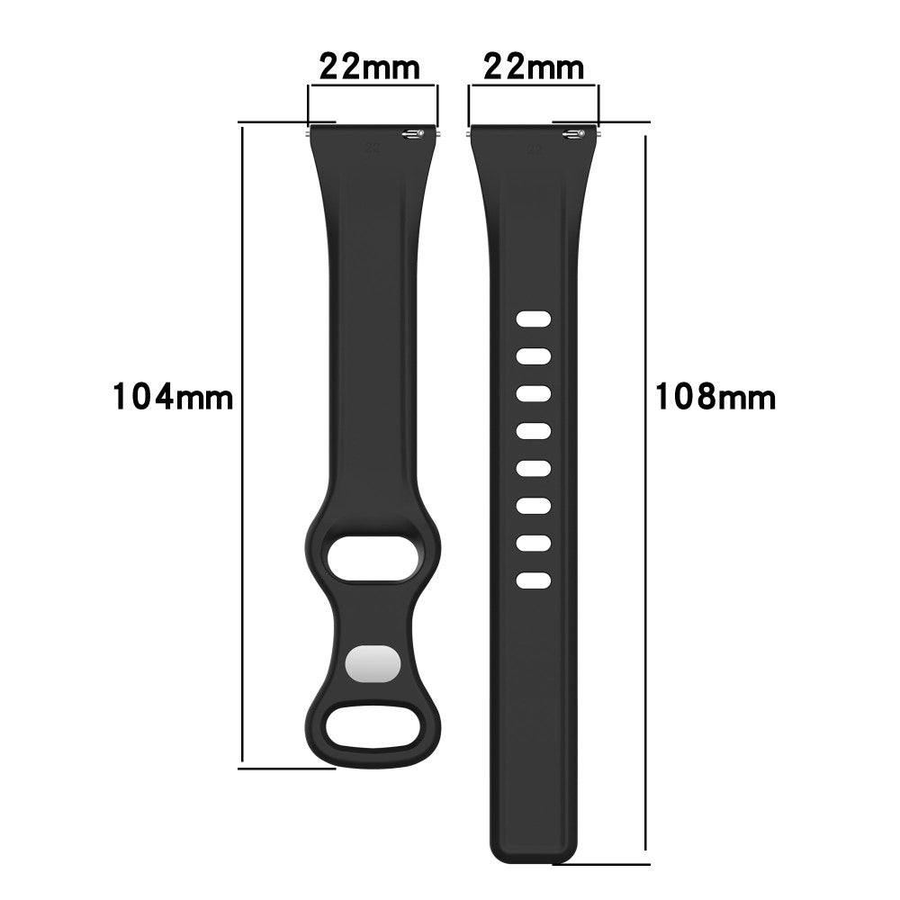 Superflot Silikone Universal Rem passer til Smartwatch - Brun#serie_7
