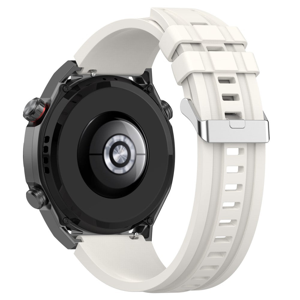 Meget Nydelig Silikone Universal Rem passer til Smartwatch - Hvid#serie_4
