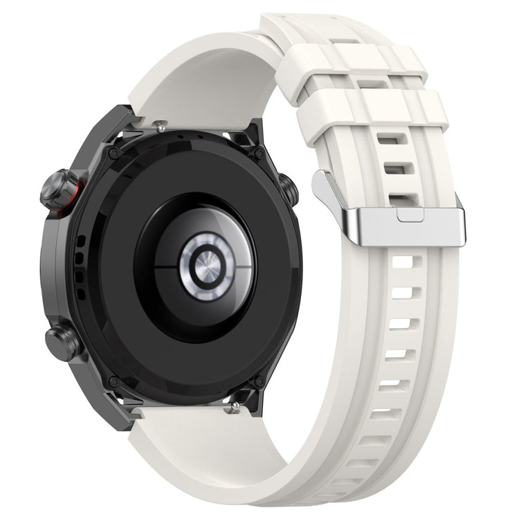 Meget Nydelig Silikone Universal Rem passer til Smartwatch - Hvid#serie_4
