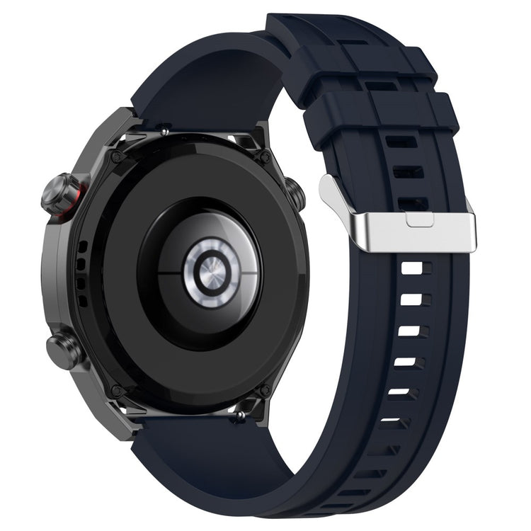 Meget Nydelig Silikone Universal Rem passer til Smartwatch - Blå#serie_7