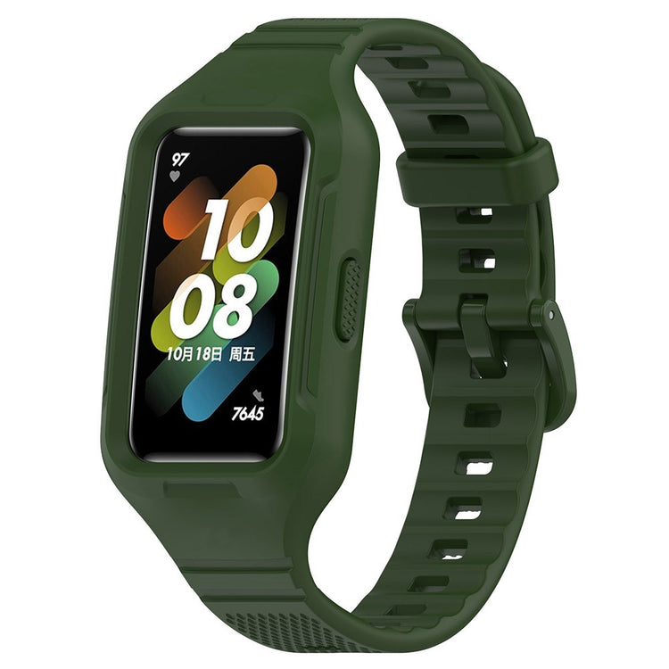 Helt Vildt Slidstærk Silikone Universal Rem passer til Smartwatch - Blå#serie_10