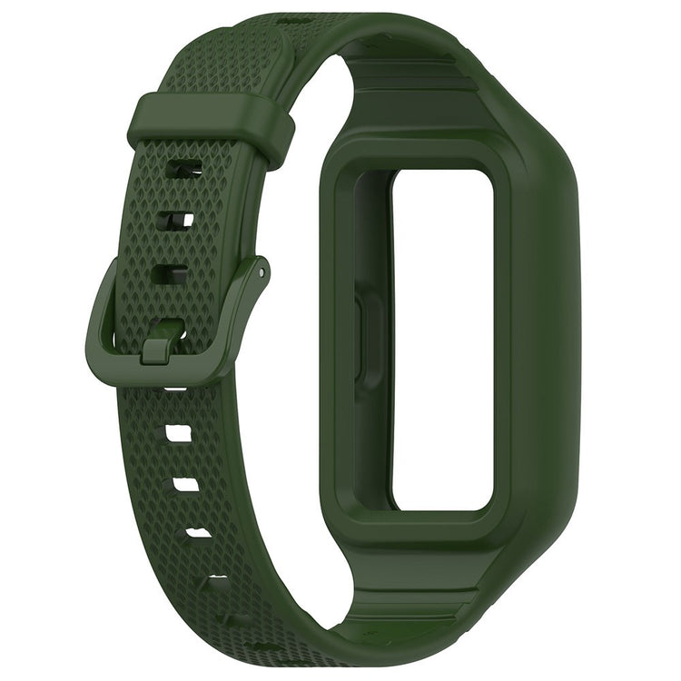 Helt Vildt Slidstærk Silikone Universal Rem passer til Smartwatch - Blå#serie_10