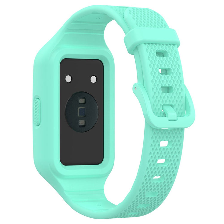 Helt Vildt Slidstærk Silikone Universal Rem passer til Smartwatch - Grøn#serie_11
