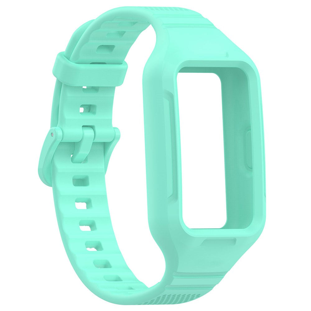 Helt Vildt Slidstærk Silikone Universal Rem passer til Smartwatch - Grøn#serie_11