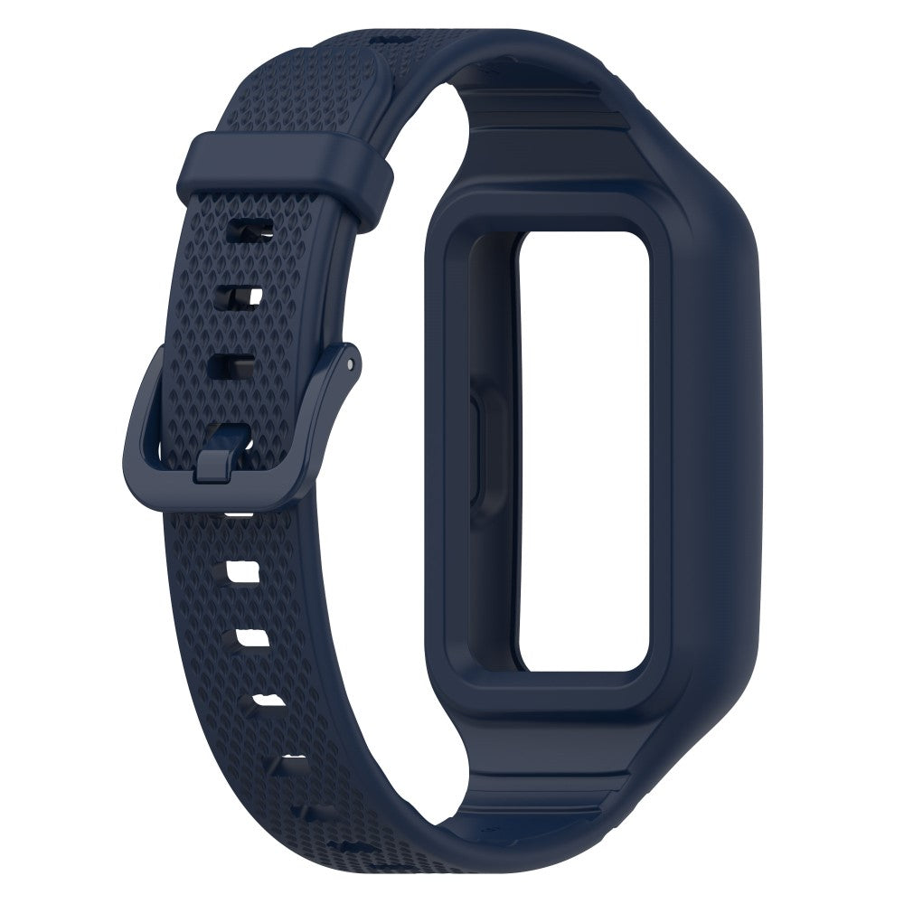 Helt Vildt Slidstærk Silikone Universal Rem passer til Smartwatch - Blå#serie_13