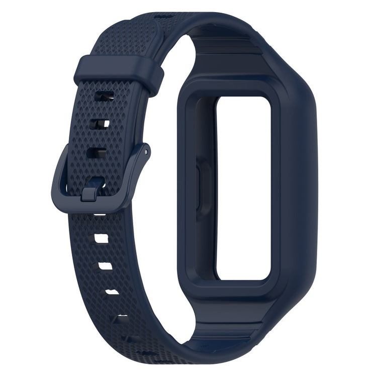 Helt Vildt Slidstærk Silikone Universal Rem passer til Smartwatch - Blå#serie_13