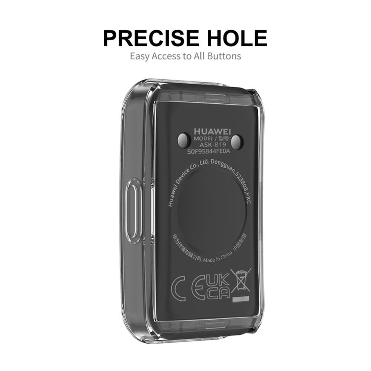 Vildt Fed Silikone Cover passer til Huawei Band 8 - Gennemsigtig#serie_021