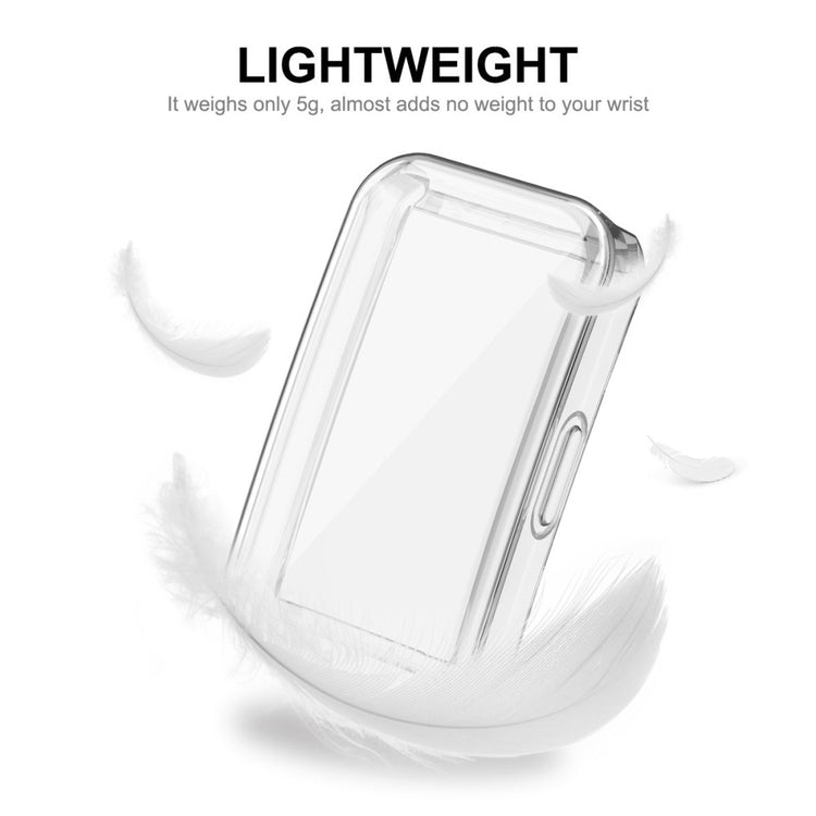 Vildt Fed Silikone Cover passer til Huawei Band 8 - Gennemsigtig#serie_021