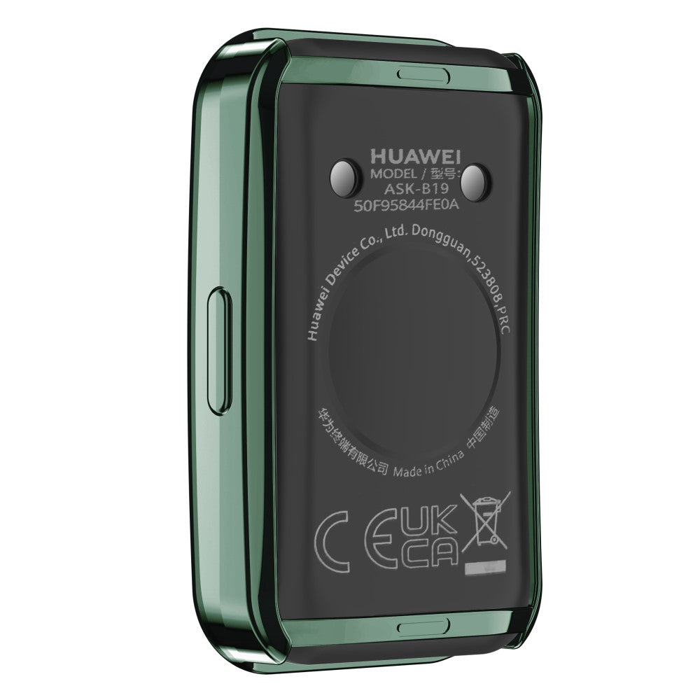 Rigtigt Flot Silikone Cover passer til Huawei Band 8 - Grøn#serie_2