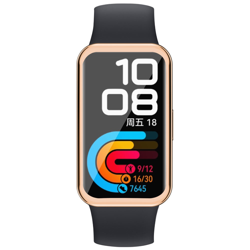 Rigtigt Flot Silikone Cover passer til Huawei Band 8 - Pink#serie_4