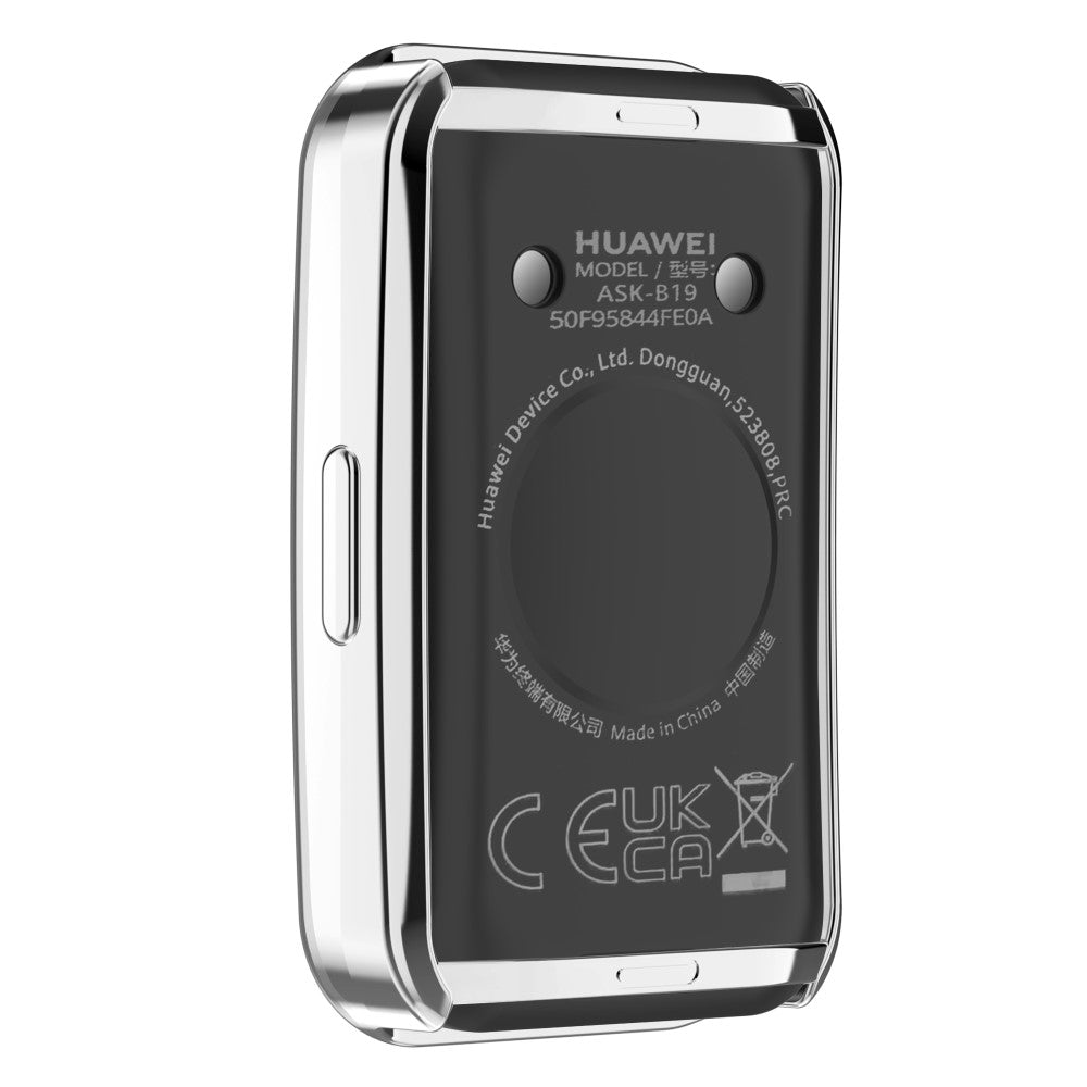 Rigtigt Flot Silikone Cover passer til Huawei Band 8 - Sølv#serie_6