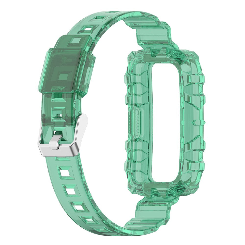 Tidsløst Silikone Universal Rem passer til Smartwatch - Grøn#serie_1