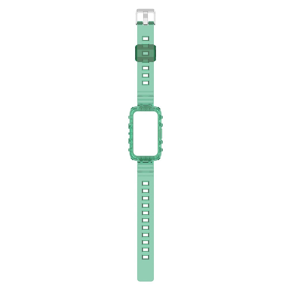 Tidsløst Silikone Universal Rem passer til Smartwatch - Grøn#serie_1