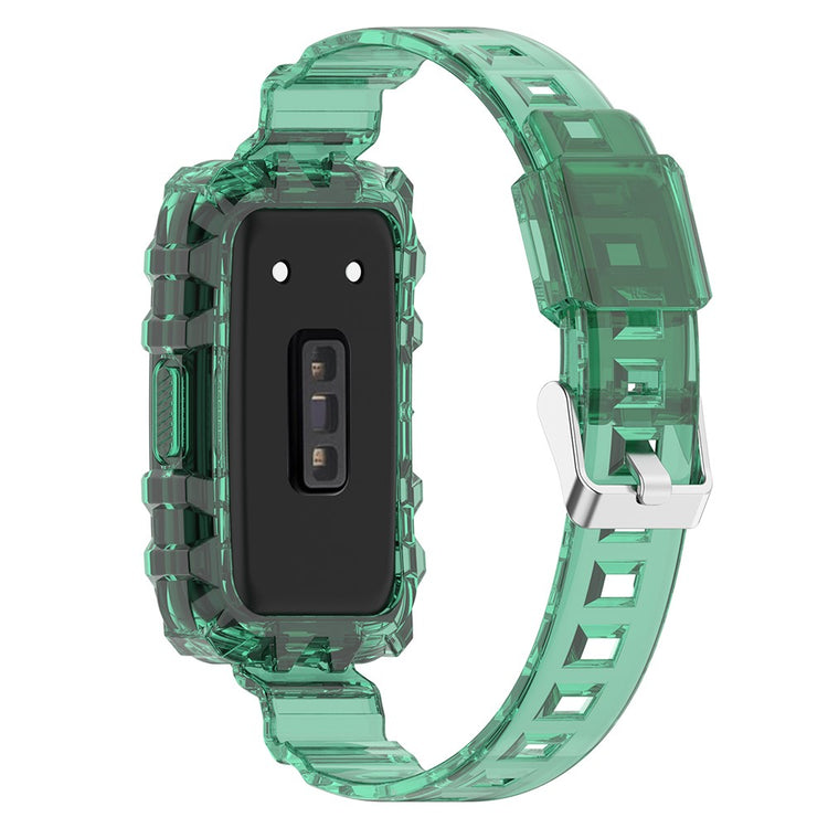 Tidsløst Silikone Universal Rem passer til Smartwatch - Grøn#serie_1