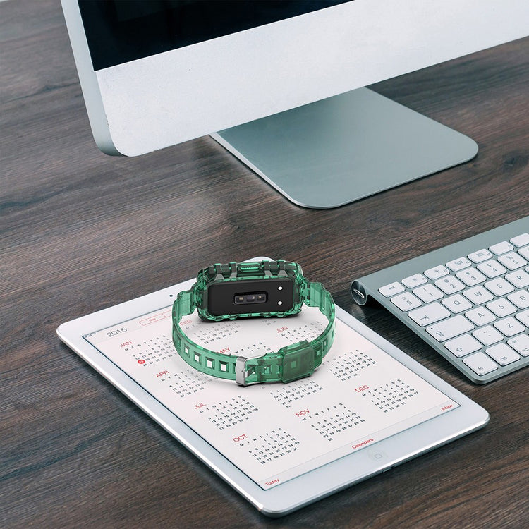 Tidsløst Silikone Universal Rem passer til Smartwatch - Rød#serie_2