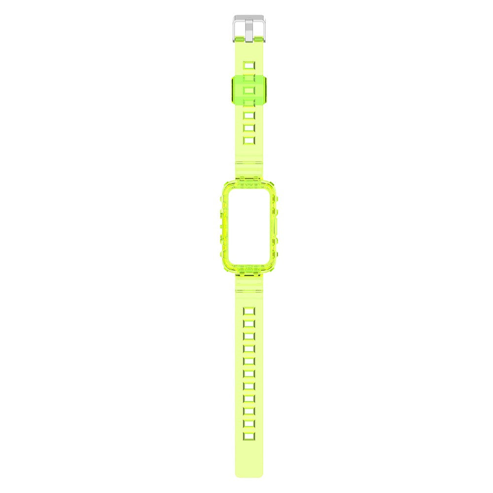 Tidsløst Silikone Universal Rem passer til Smartwatch - Gul#serie_3