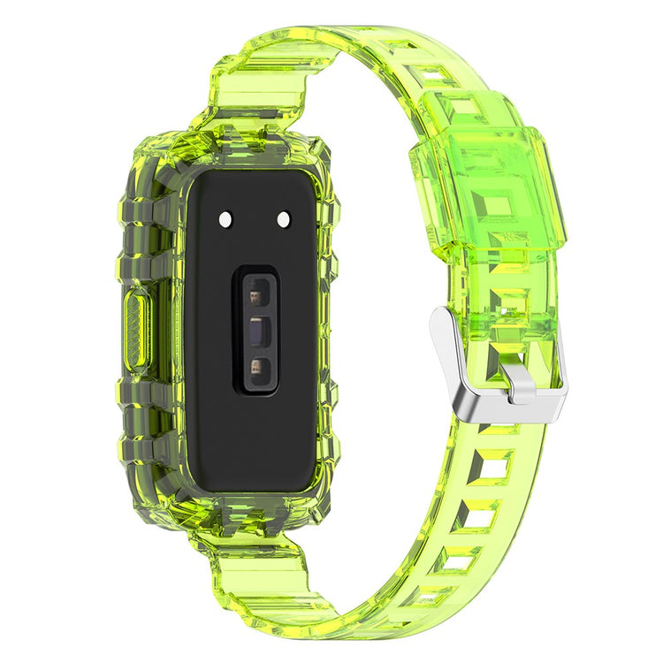 Tidsløst Silikone Universal Rem passer til Smartwatch - Gul#serie_3