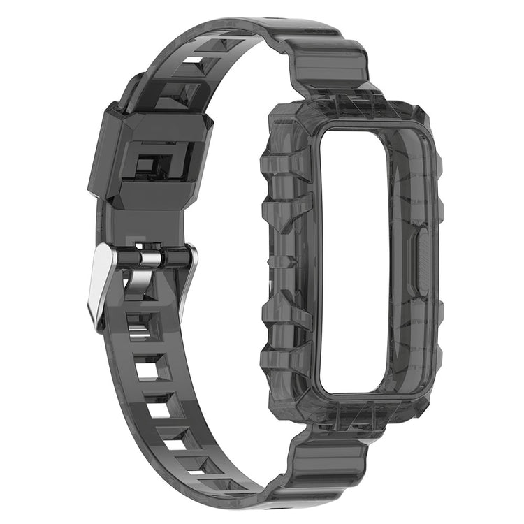 Tidsløst Silikone Universal Rem passer til Smartwatch - Sort#serie_4