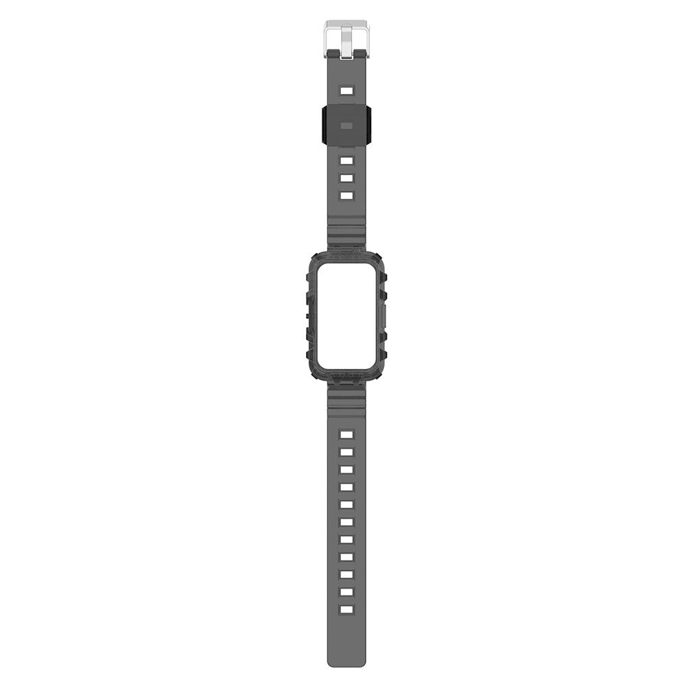 Tidsløst Silikone Universal Rem passer til Smartwatch - Sort#serie_4