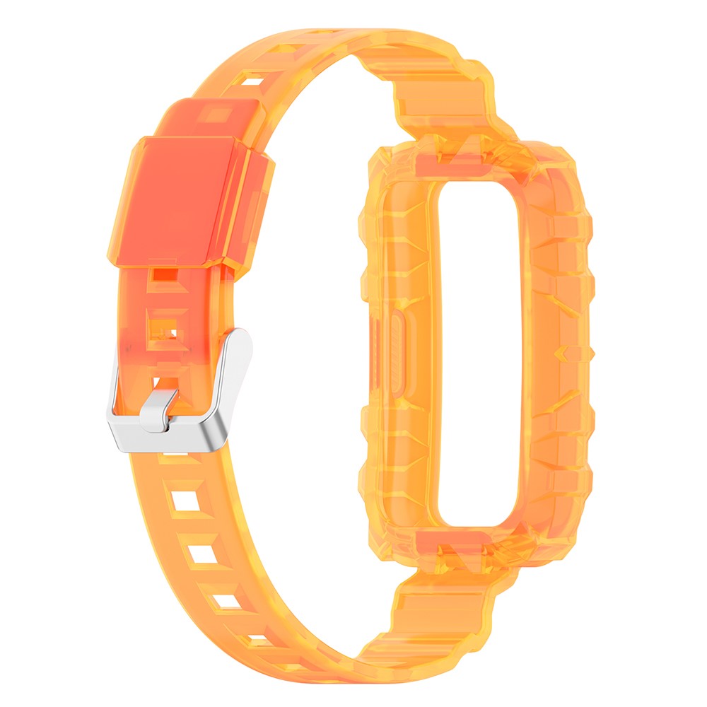 Tidsløst Silikone Universal Rem passer til Smartwatch - Orange#serie_5