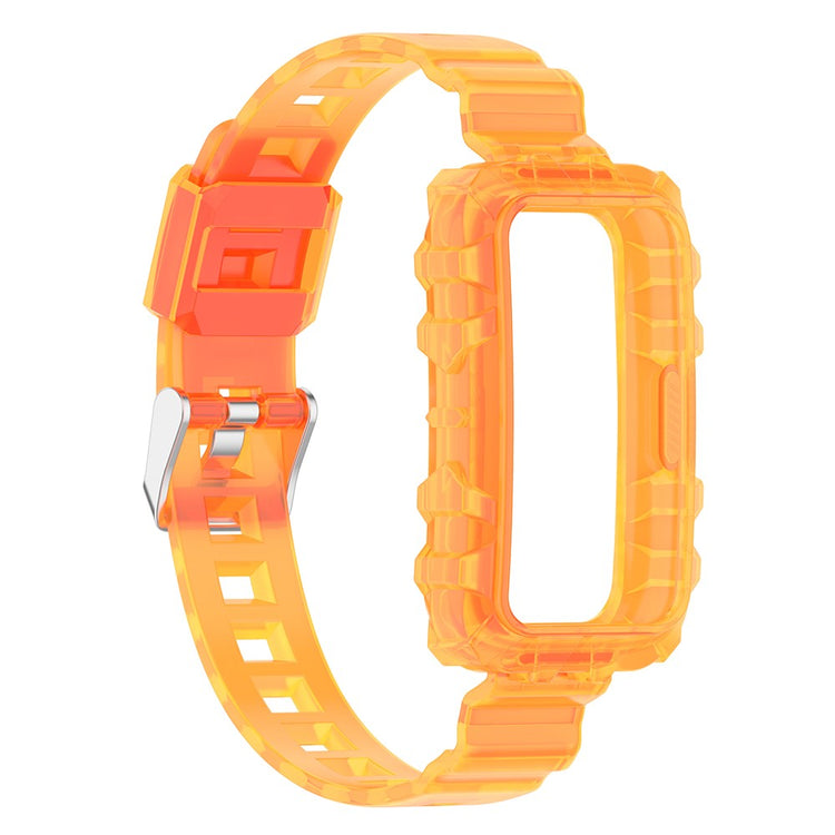 Tidsløst Silikone Universal Rem passer til Smartwatch - Orange#serie_5